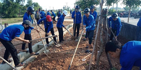 Sôi nổi các hoạt động “Ngày thứ bảy tình nguyện”, “Ngày chủ nhật xanh” gắn với xây dựng NTM