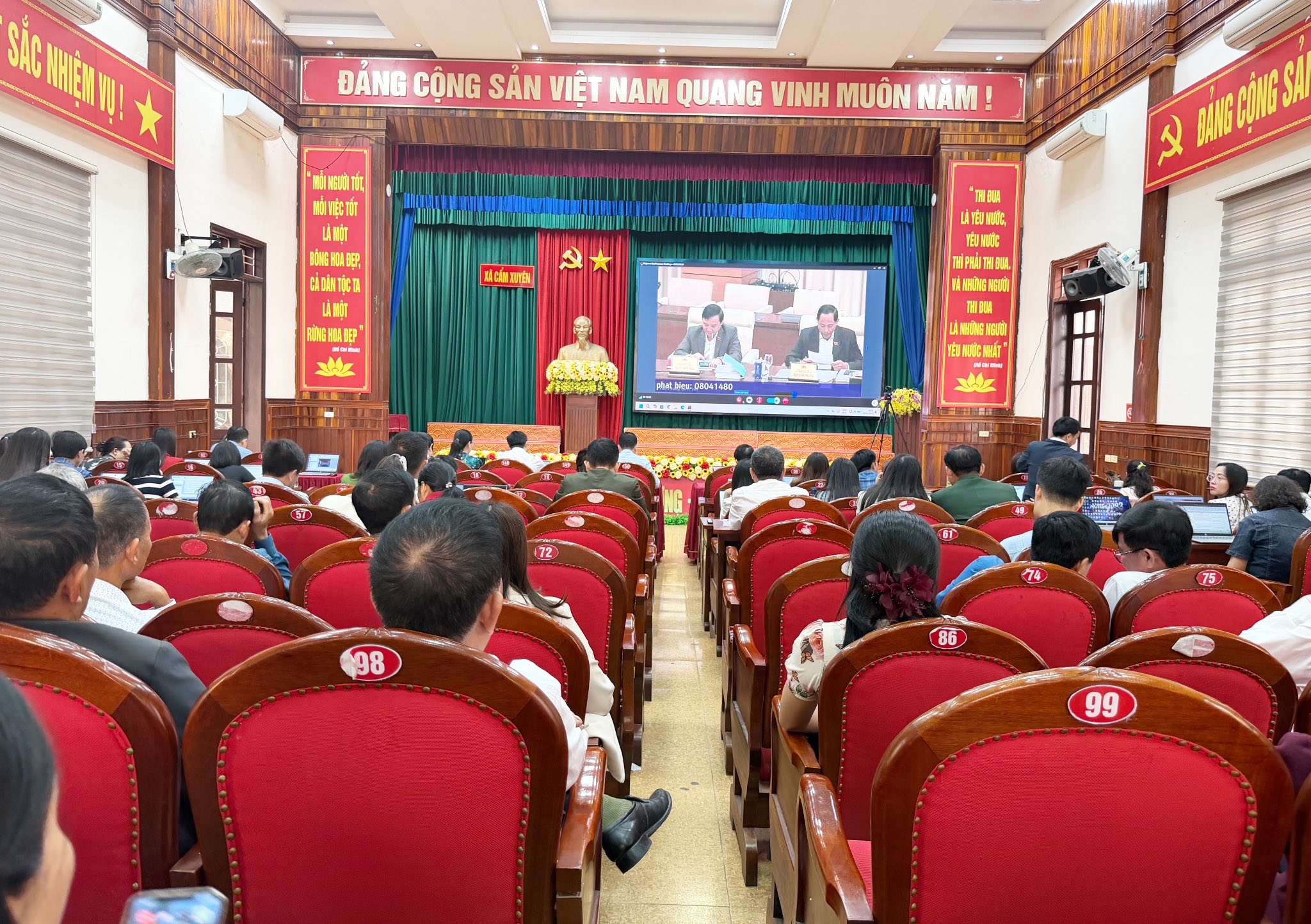 Hội nghị trực tuyến toàn quốc triển khai công tác bầu cử.