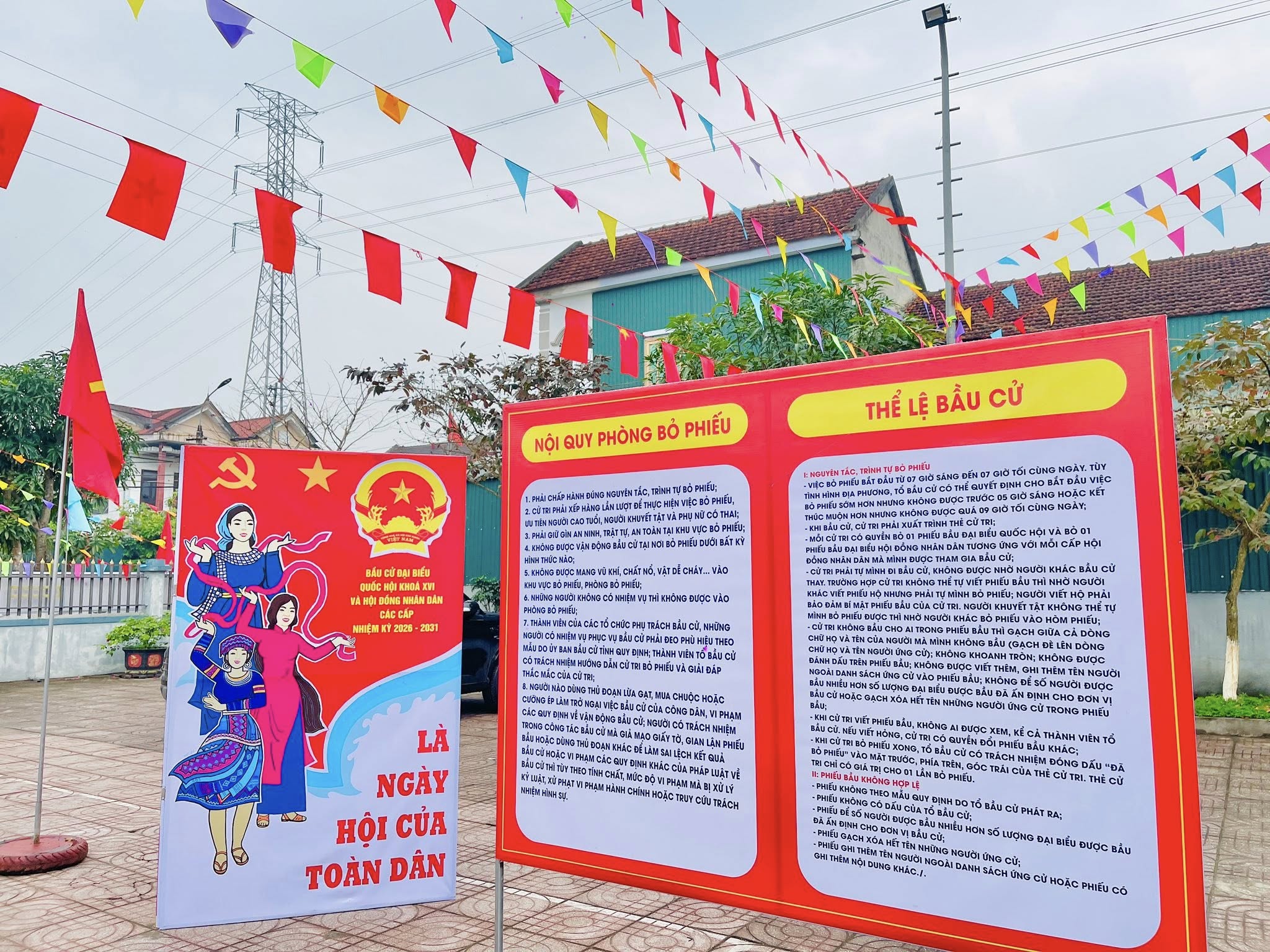 Cẩm Xuyên sẵn sàng cho ngày hội non sông 15/3/2026 