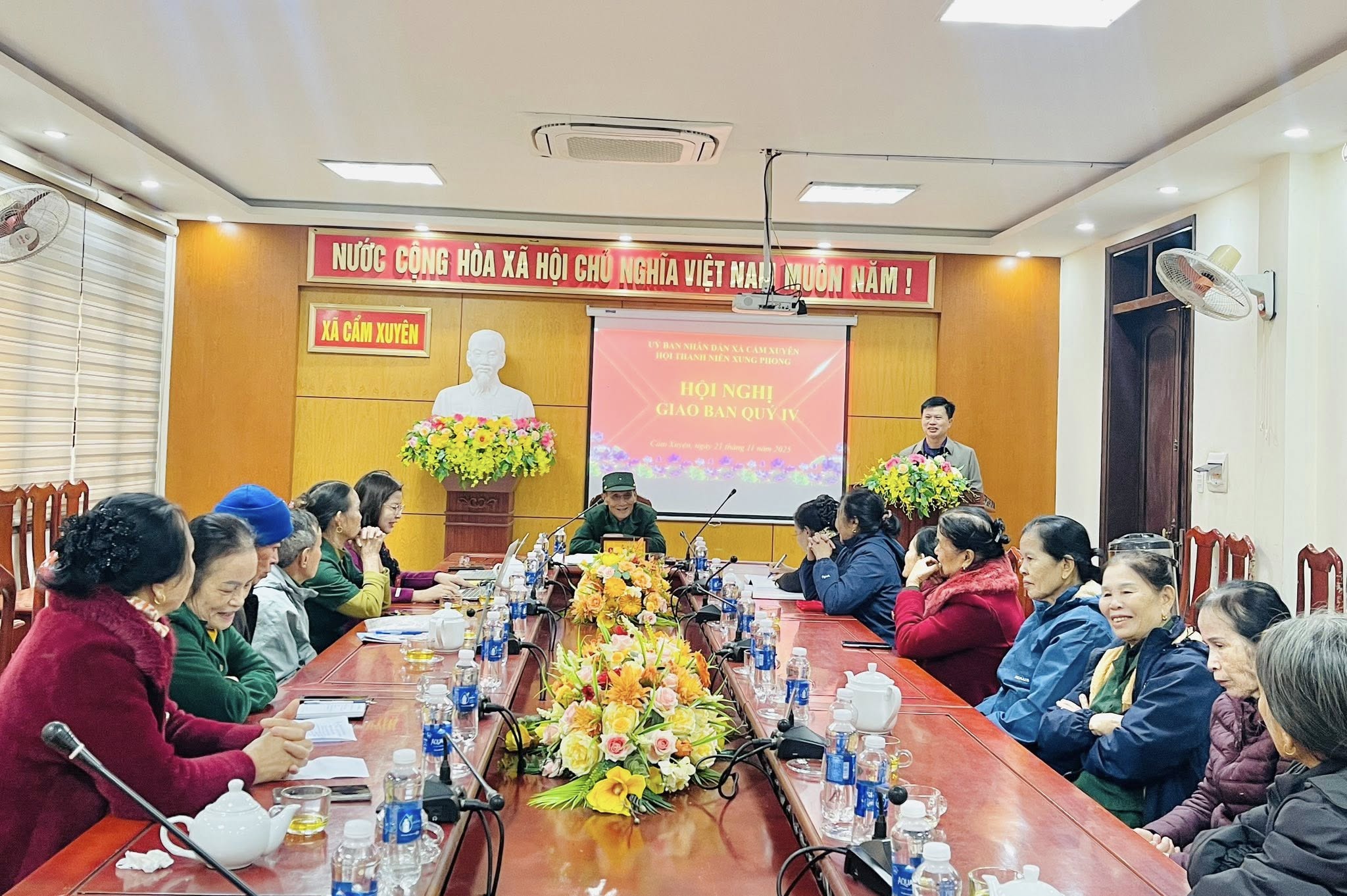 Giao ban quý IV – Vững bước phát huy tinh thần thanh niên xung phong tại Cẩm Xuyên