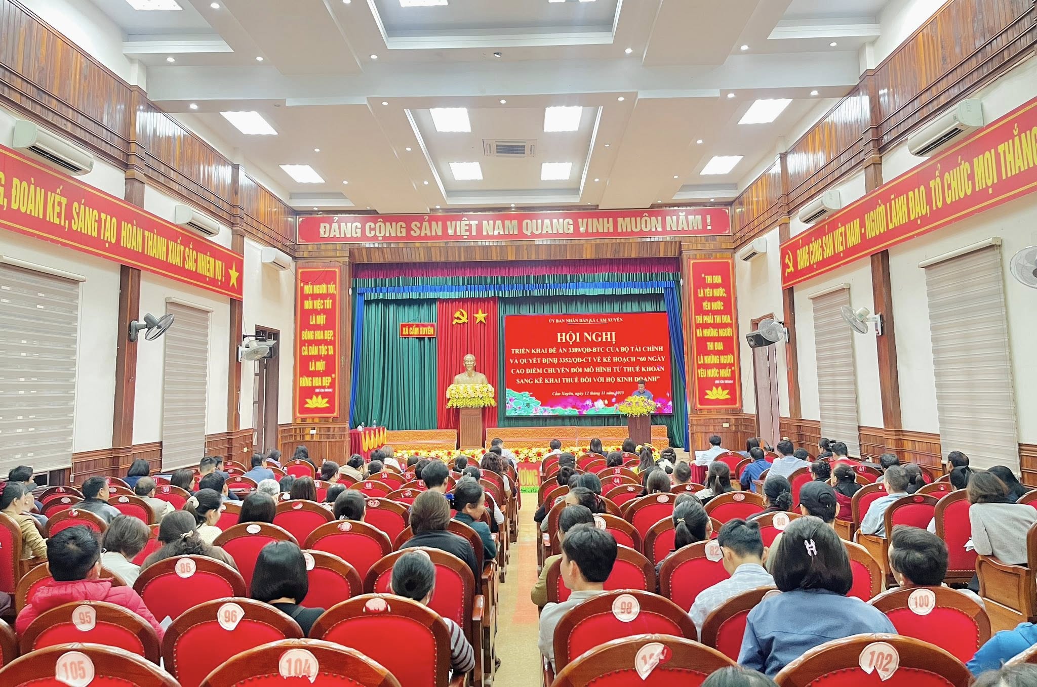 60 Ngày cao điểm - Bước chuyển mình của cẩm xuyên trong hiện đại hóa công tác thuế 