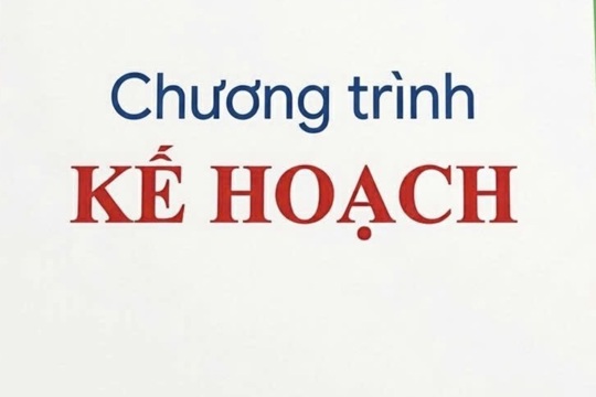Chương trình Công tác tháng 5