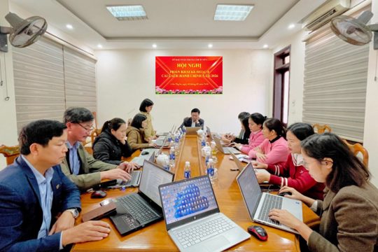 UBND xã Cẩm Xuyên tổ chức Hội nghị triển khai Kế hoạch cải cách hành chính năm 2026