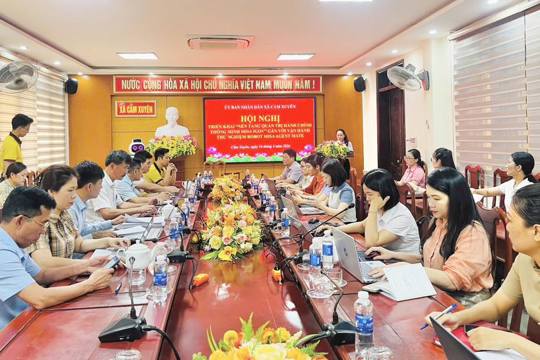 Cẩm Xuyên đẩy mạnh chuyển đổi số hành chính – Ứng dụng AI vào thực tiễn
