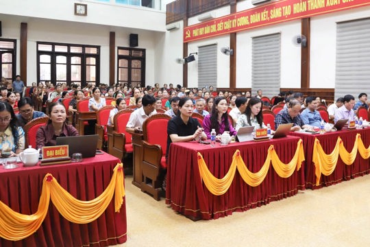 UBND xã Cẩm Xuyên, tỉnh Hà Tĩnh tổ chức buổi tọa đàm về phát triển kinh tế nông nghiệp hữu cơ, nông nghiệp tuần hoàn, liên kết chuỗi giá trị với Tập đoàn Quế Lâm