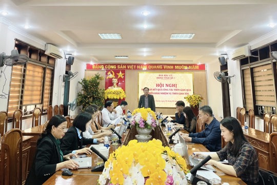 Ban bầu cử Đại biểu HĐND tỉnh đơn vị bầu cử số 03 tổ chức họp đánh giá công tác bầu cử