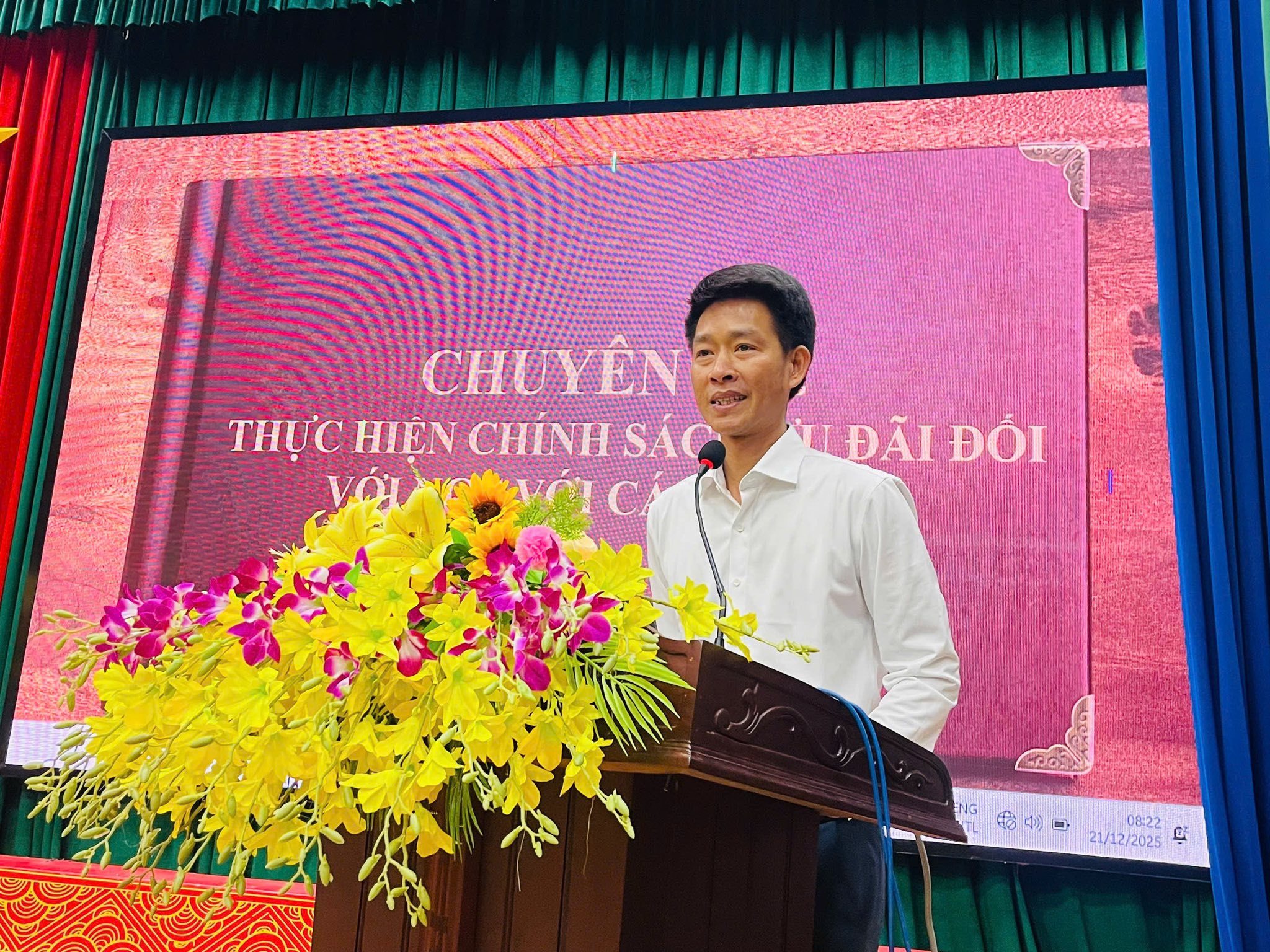 Nâng cao hiệu quả thực hiện chính sách ưu đãi Người có công: UBND xã Cẩm Xuyên tổ chức tập huấn năm 2025 