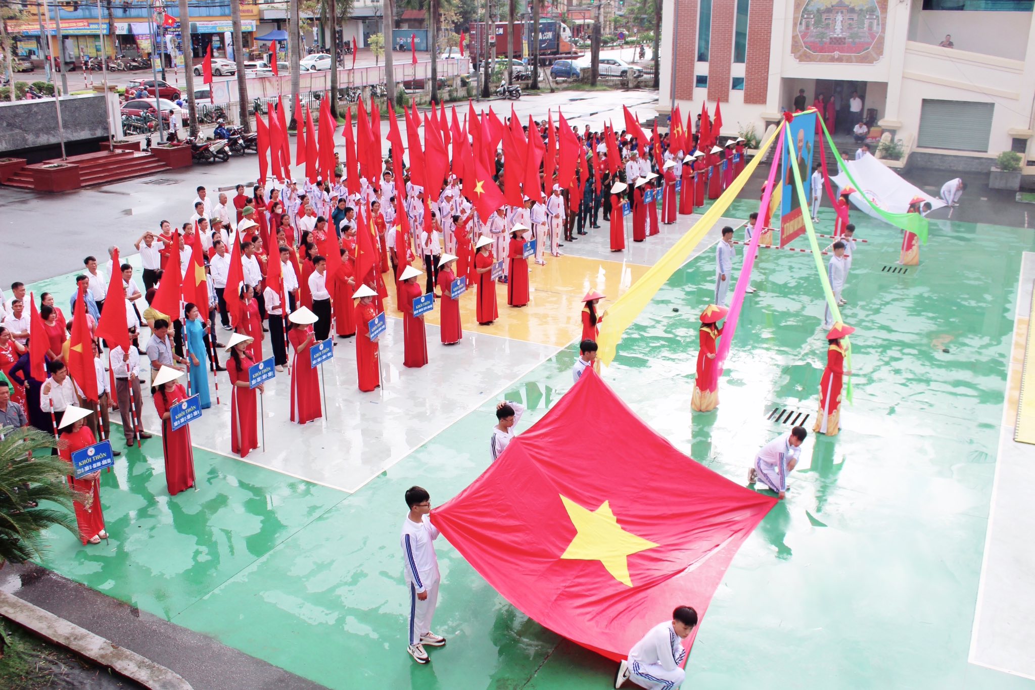 Khí thế mới, sức mạnh mới trong Đại hội Thể dục thể thao xã Cẩm Xuyên lần thứ nhất, năm 2025 